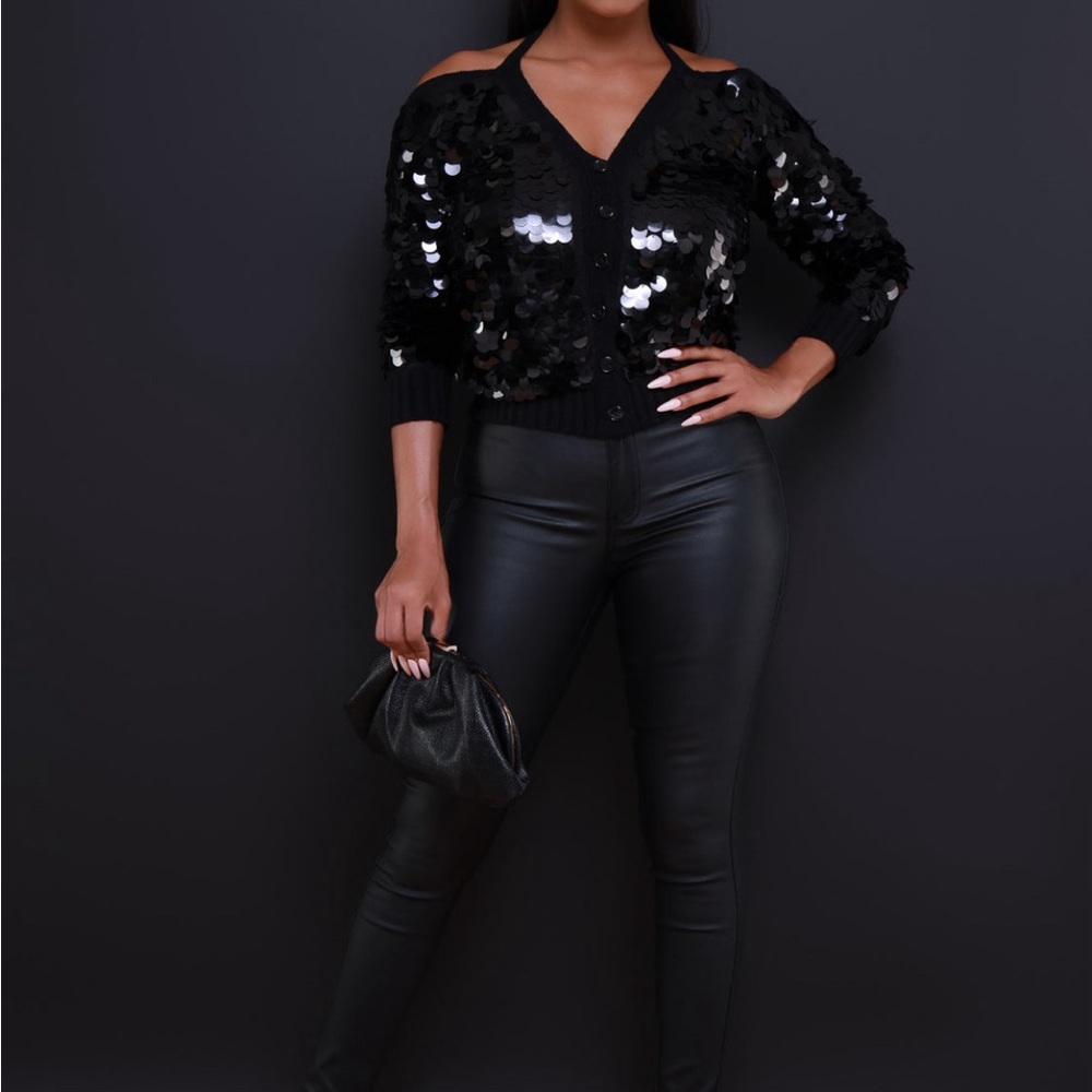 Sequin top, never worn.